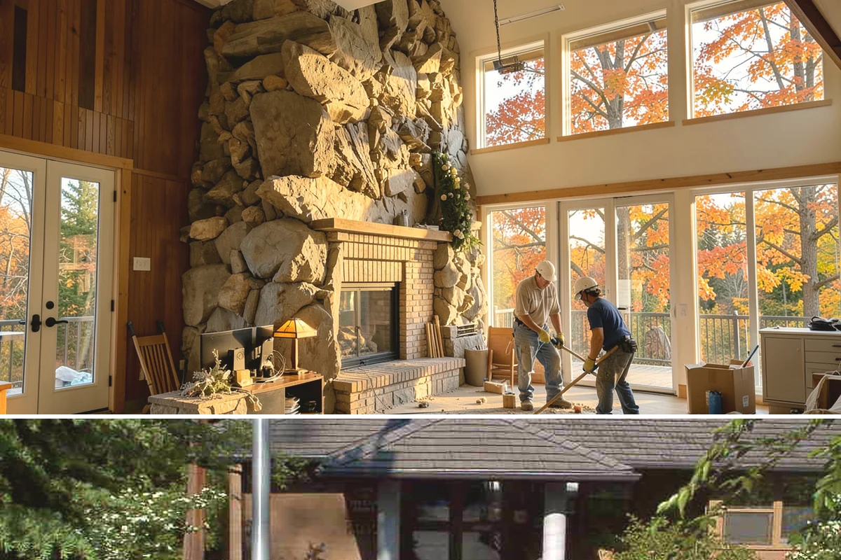 Header Installation in Yarrow Point, King County, WA - Header work happens year-round