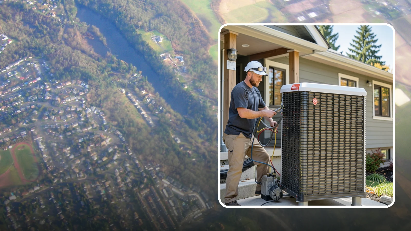 Heat Pump Installation in Algona, King County, WA - We install energy-efficient heat pumps that provide both heating and cooling ideal for the mild Puget Sound climate.