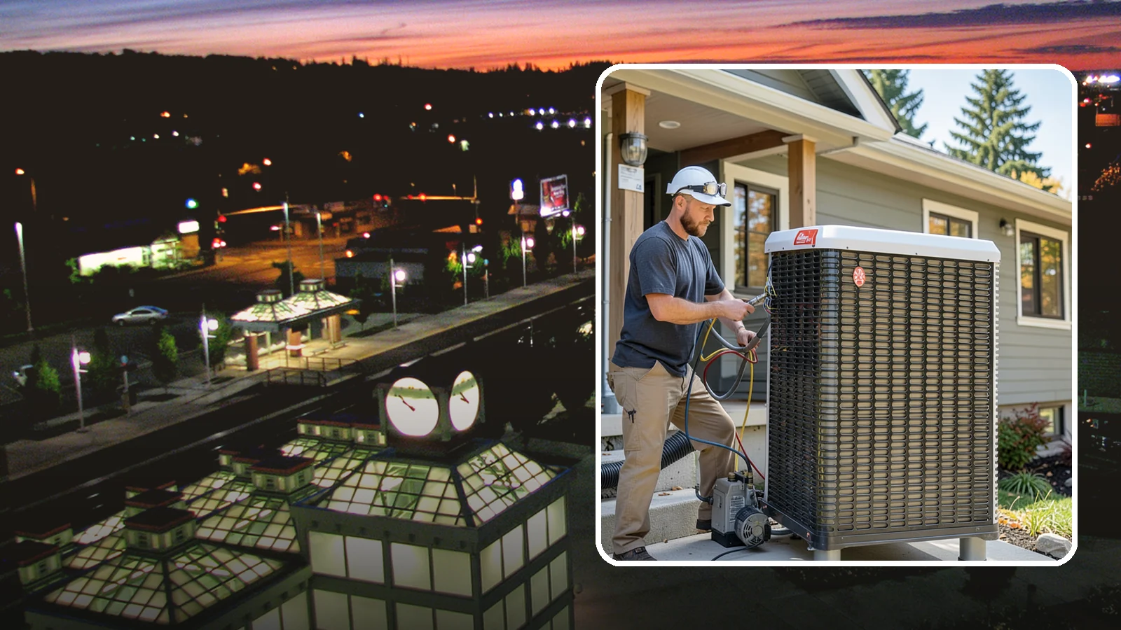 Heat Pump Installation in Auburn, King County, WA - We install energy-efficient heat pumps that provide both heating and cooling ideal for the mild Puget Sound climate.