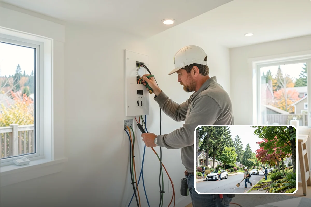 Heat Pump Installation in Beaux Arts Village, King County, WA - One system provides efficient heating and cooling