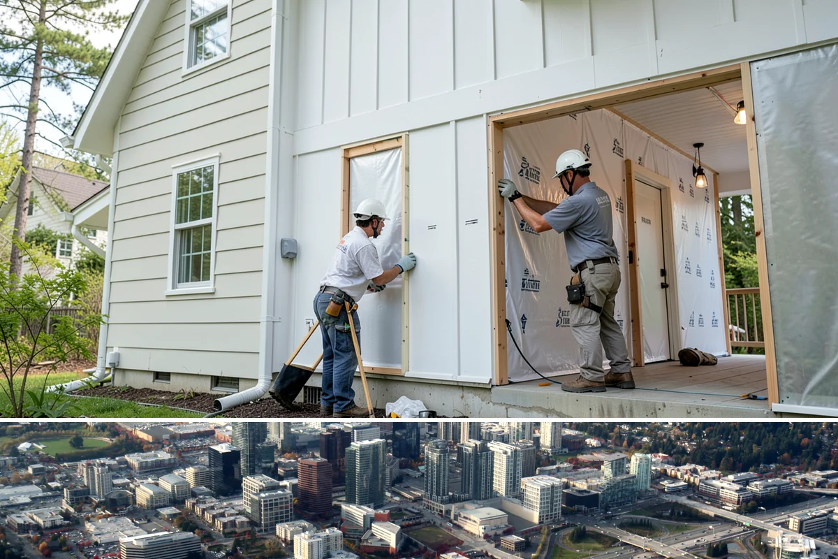 Heat Pump Installation in Bellevue, King County, WA - Spring and fall are ideal installation windows, readying the system before both cooling and heating seasons.