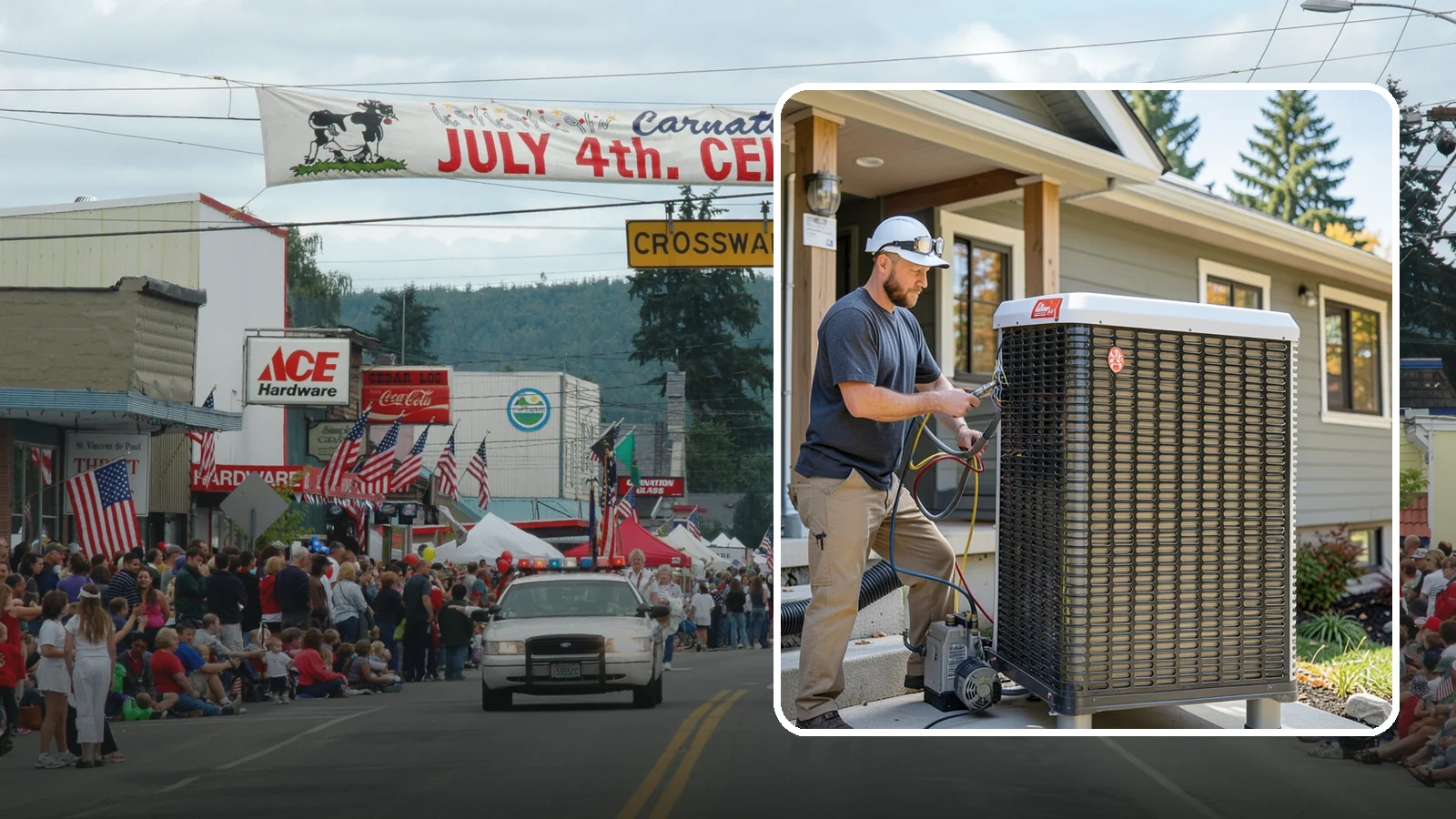 Heat Pump Installation in Carnation, King County, WA - We install energy-efficient heat pumps that provide both heating and cooling ideal for the mild Puget Sound climate.