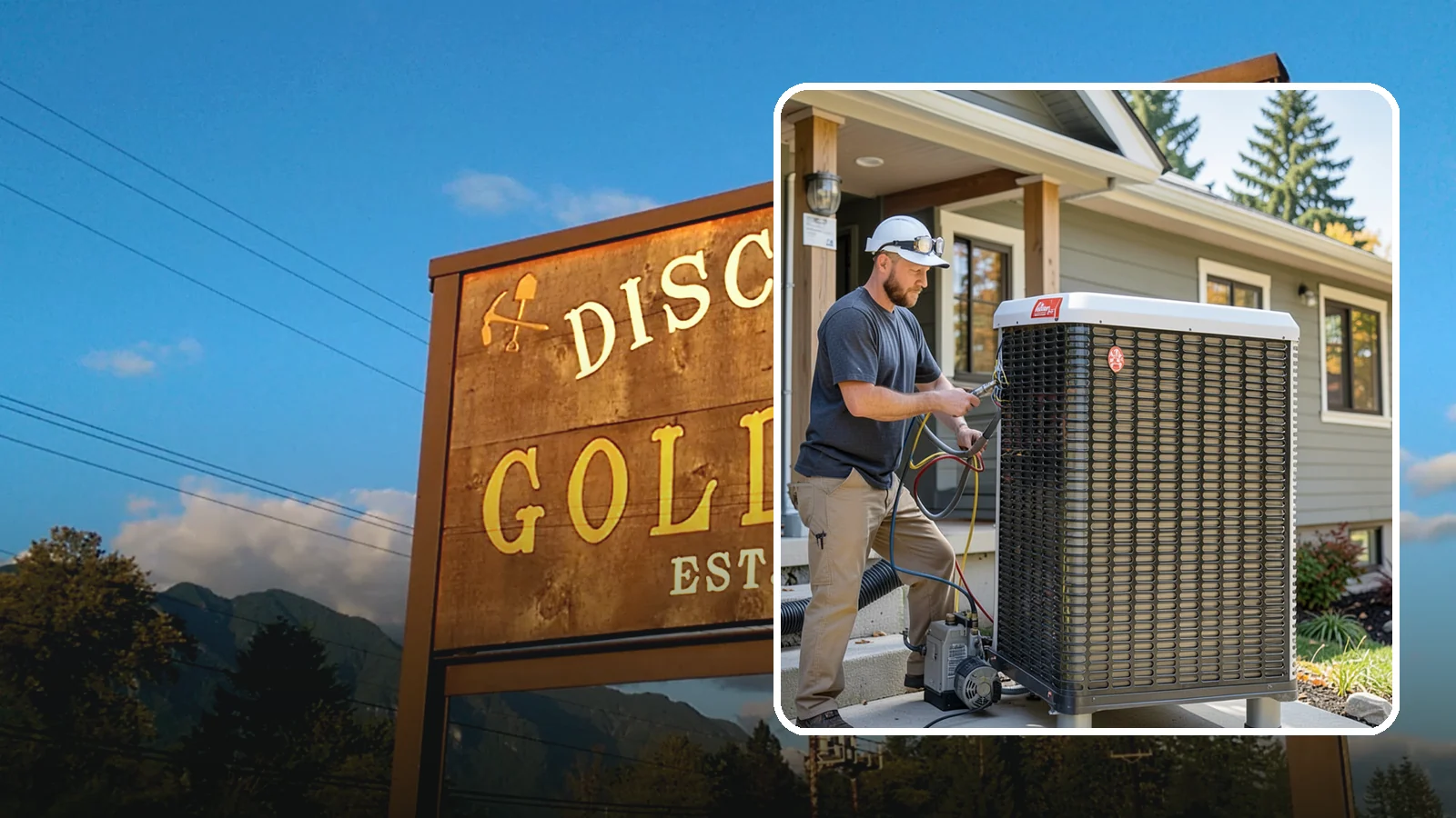 Heat Pump Installation in Gold Bar, Snohomish County, WA - We install energy-efficient heat pumps that provide both heating and cooling ideal for the mild Puget Sound climate.