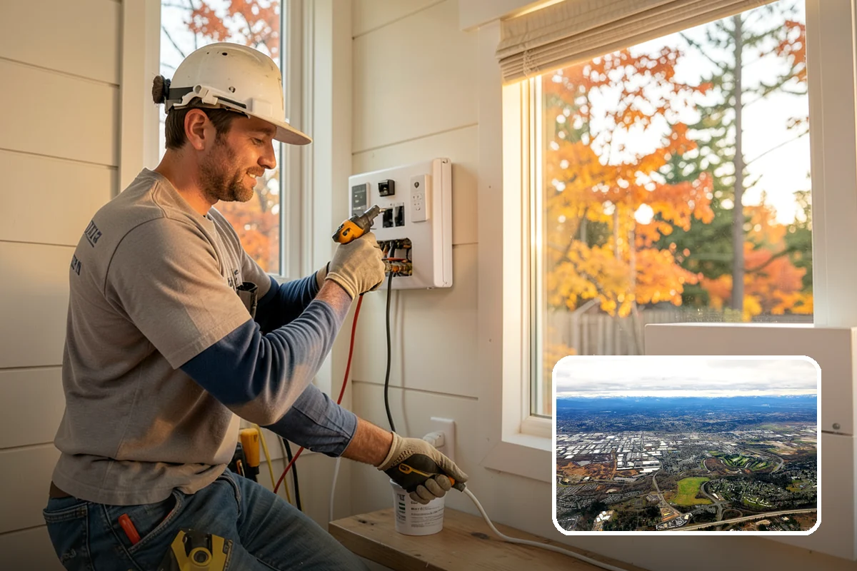 Heat Pump Installation in Kent, King County, WA - One system provides efficient heating and cooling