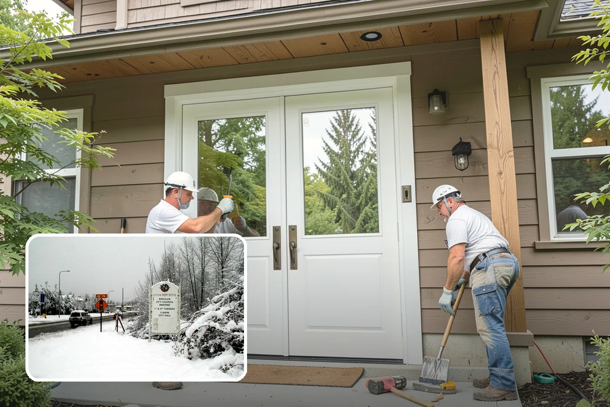 Heat Pump Installation in Newcastle, King County, WA - One system provides efficient heating and cooling