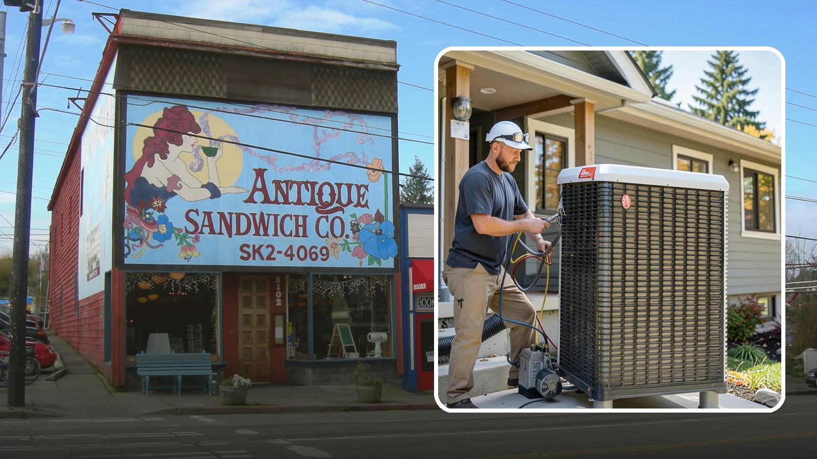 Heat Pump Installation in Ruston, Pierce County, WA - We install energy-efficient heat pumps that provide both heating and cooling ideal for the mild Puget Sound climate.
