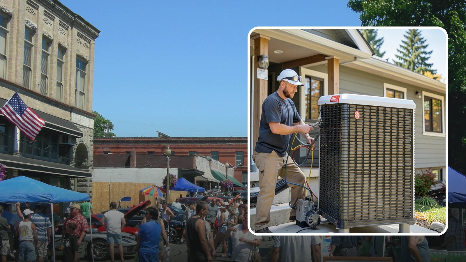 Heat Pump Installation in Snohomish, Snohomish County, WA - We install energy-efficient heat pumps that provide both heating and cooling ideal for the mild Puget Sound climate.