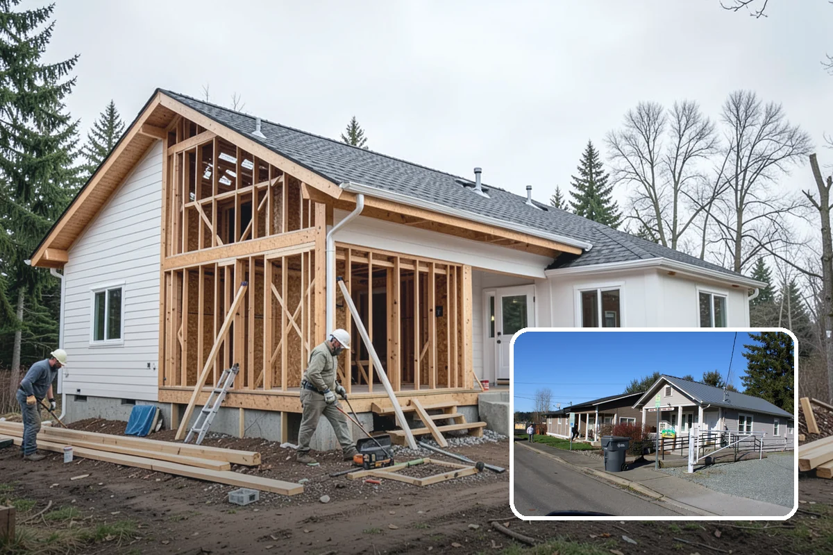 Heat Pump Installation in South Prairie, Pierce County, WA - One system provides efficient heating and cooling
