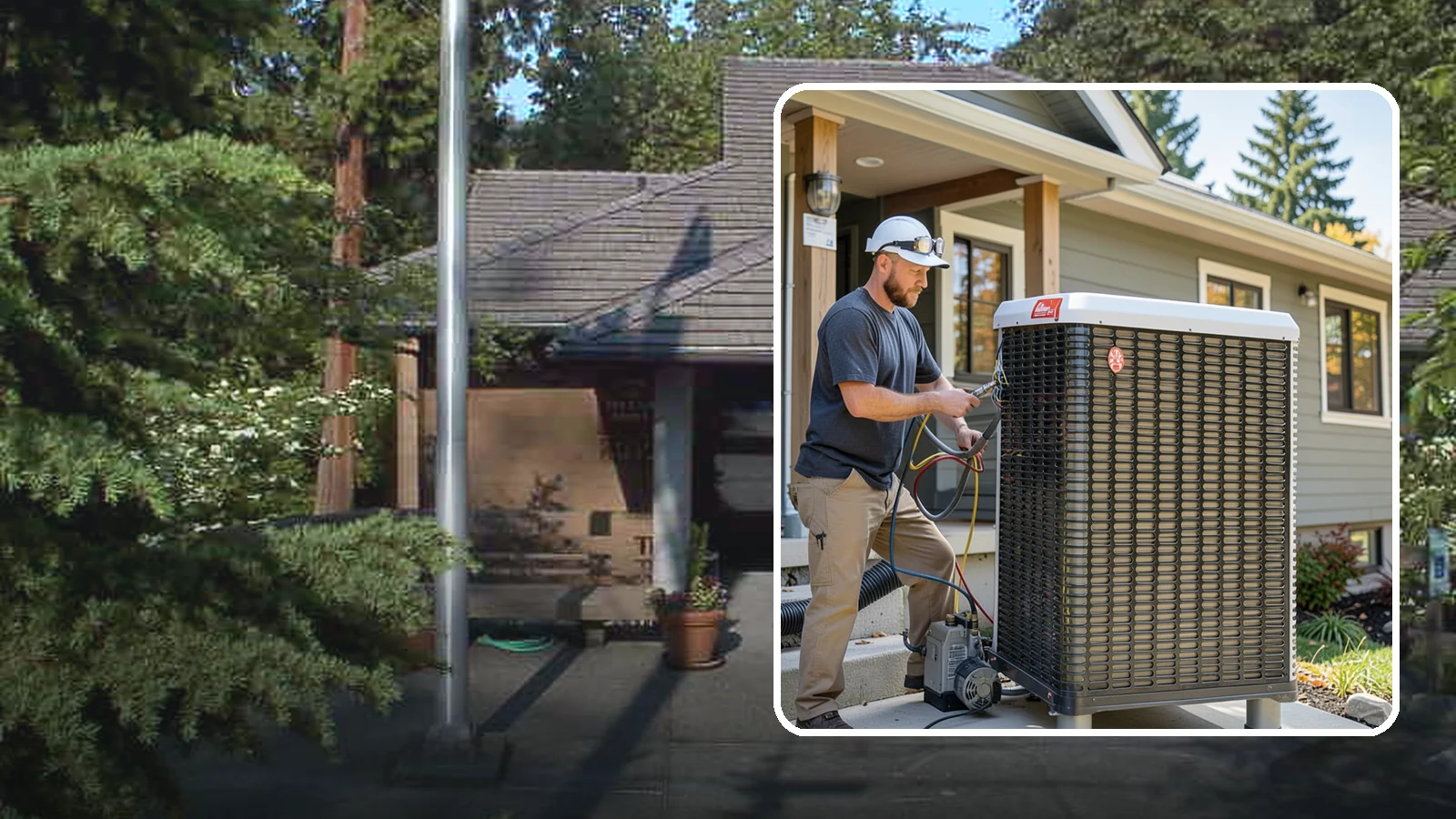 Heat Pump Installation in Yarrow Point, King County, WA - We install energy-efficient heat pumps that provide both heating and cooling ideal for the mild Puget Sound climate.