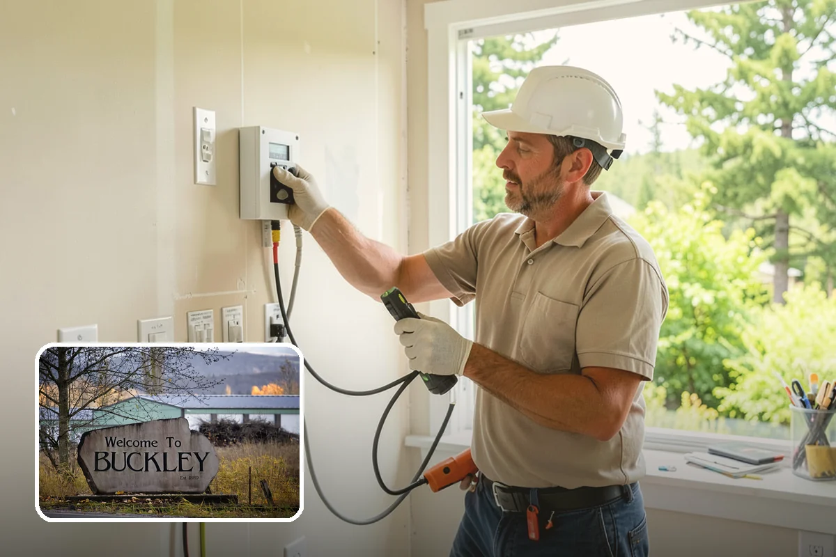 Heat Pump Water Heater Installation in Buckley, Pierce County, WA - Uses far less electricity than standard tanks