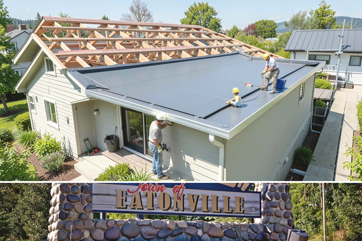Heat Pump Water Heater Installation in Eatonville, Pierce County, WA - Indoor installation is unaffected by weather and can be scheduled anytime.