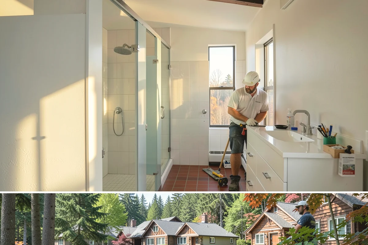 Heat Pump Water Heater Installation in Edgewood, Pierce County, WA - Indoor installation is unaffected by weather and can be scheduled anytime.