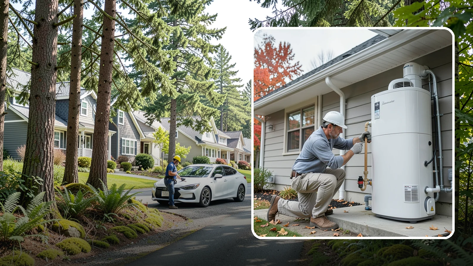 Heat Pump Water Heater Installation in Normandy Park, King County, WA - Heat pump water heater installation that heats water using a fraction of the electricity.