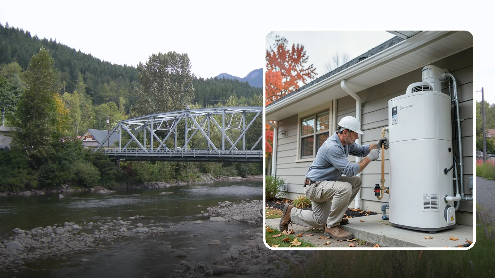 Heat Pump Water Heater Installation in Skykomish, King County, WA - Heat pump water heater installation that heats water using a fraction of the electricity.
