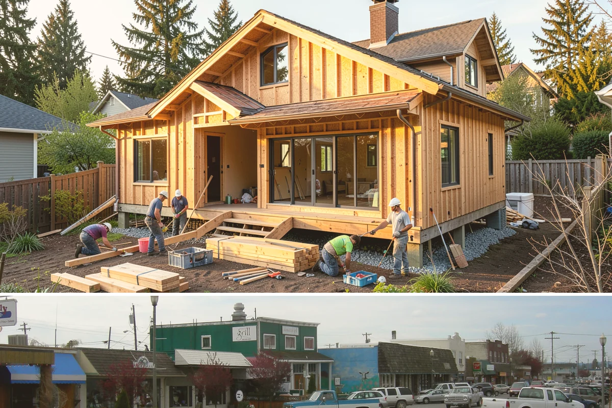 Heat Pump Water Heater Installation in Stanwood, Snohomish County, WA - Indoor installation is unaffected by weather and can be scheduled anytime.
