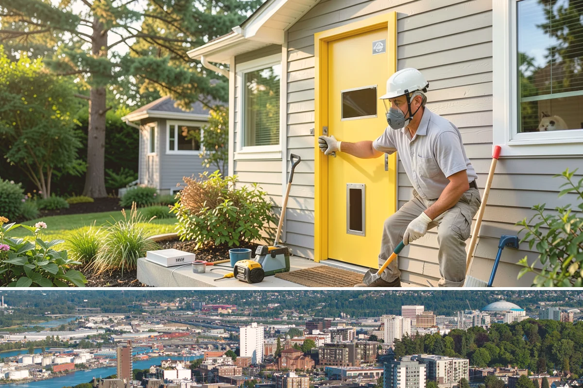 Heat Pump Water Heater Installation in Tacoma, Pierce County, WA - Indoor installation is unaffected by weather and can be scheduled anytime.