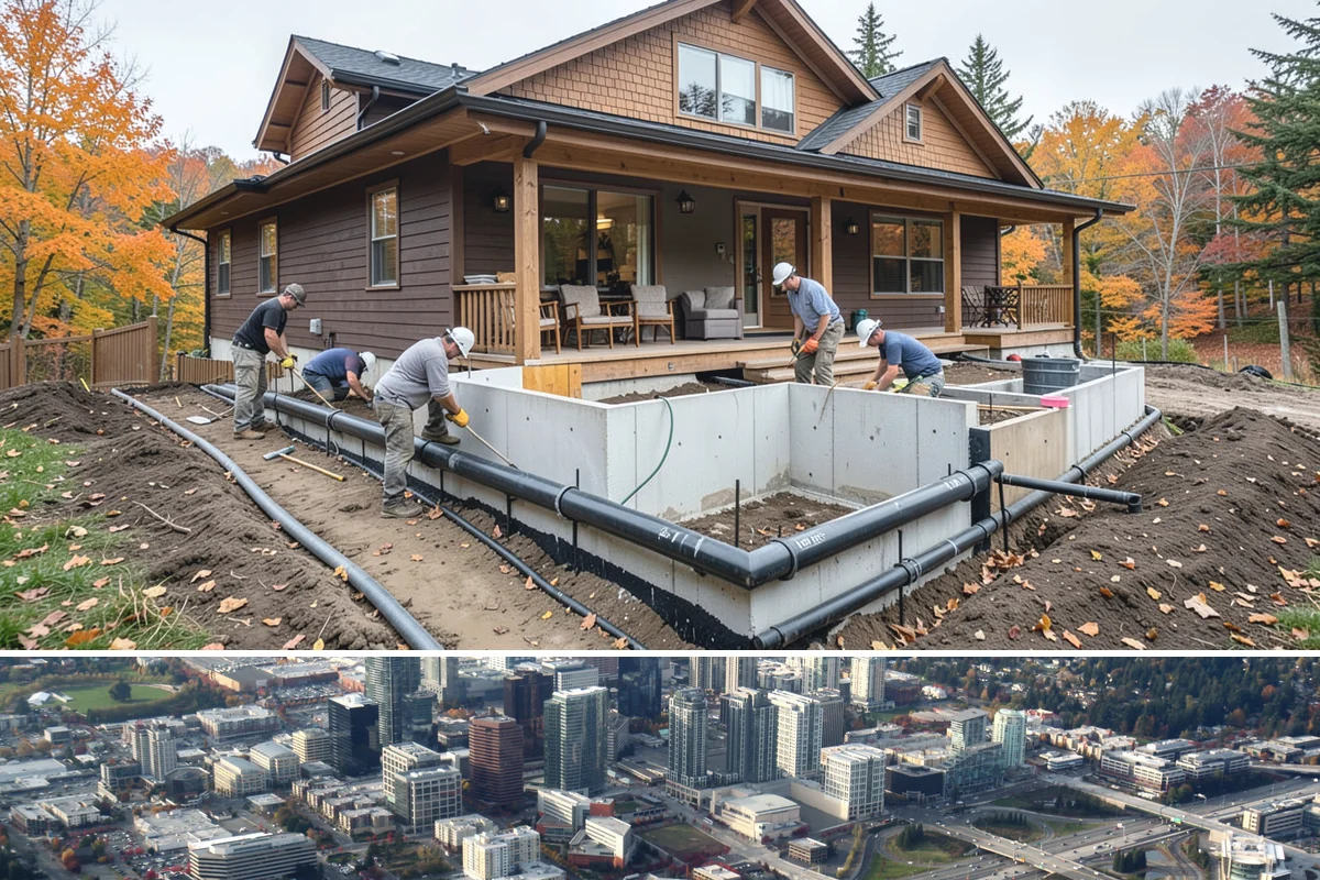 Heated Bathroom Floor in Bellevue, King County, WA - Heated floors are best installed in early fall so the system is ready before the first cold snap.