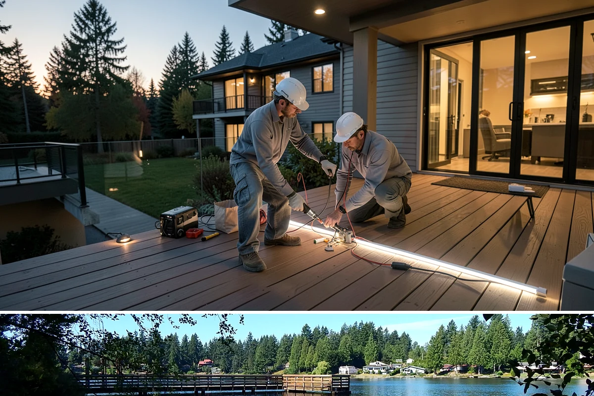 Heated Bathroom Floor in Federal Way, King County, WA - Heated floors are best installed in early fall so the system is ready before the first cold snap.
