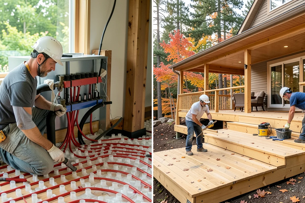 Heated Bathroom Floor in Normandy Park, King County, WA - Confirm floor buildup and electrical capacity