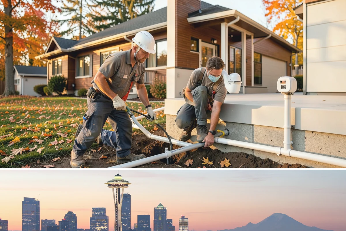 Heated Bathroom Floor in Seattle, King County, WA - Heated floors are best installed in early fall so the system is ready before the first cold snap.