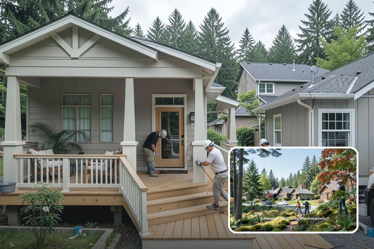 Heated Driveway Installation in Edgewood, Pierce County, WA - Automatically melts snow and ice with no shoveling