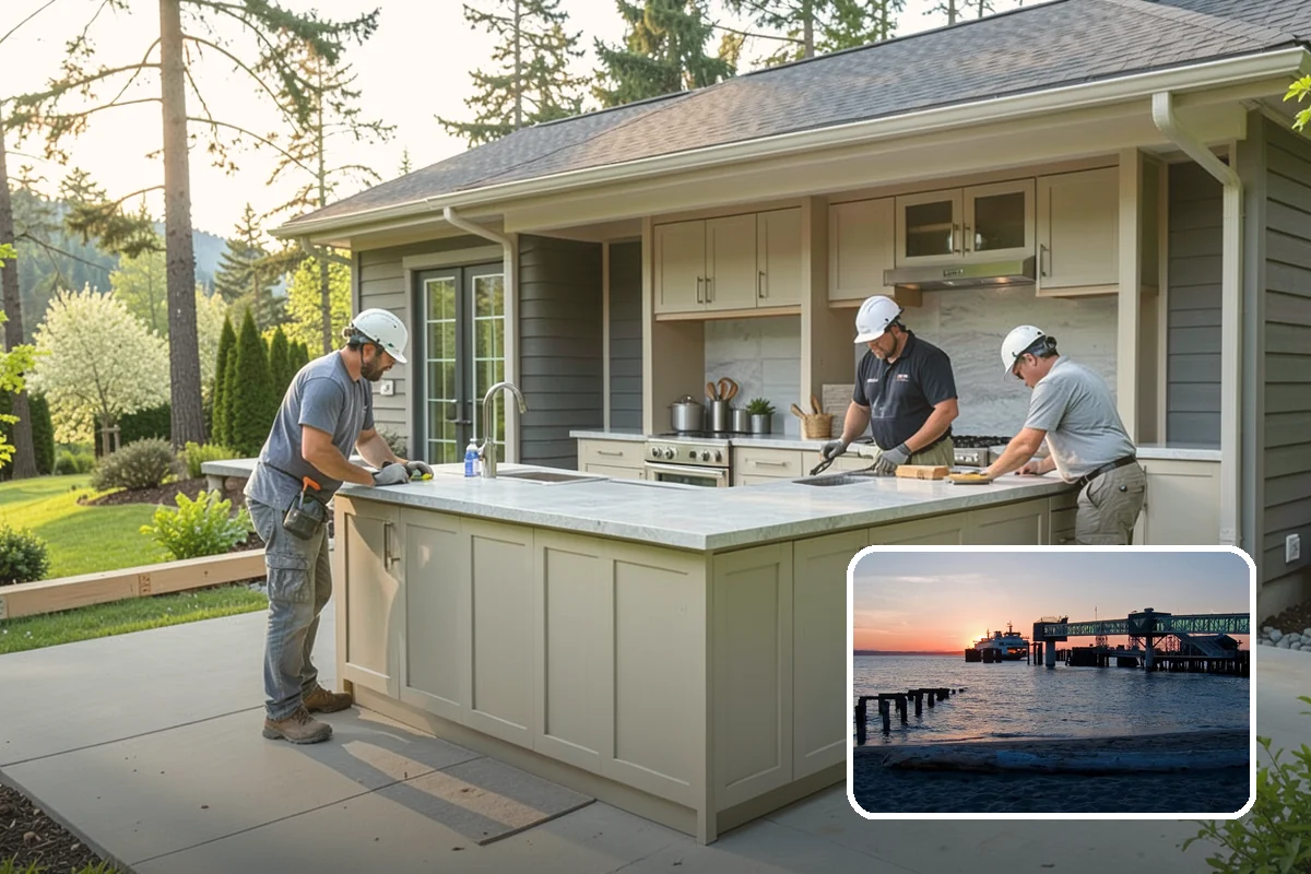 Heated Driveway Installation in Edmonds, Snohomish County, WA - Automatically melts snow and ice with no shoveling