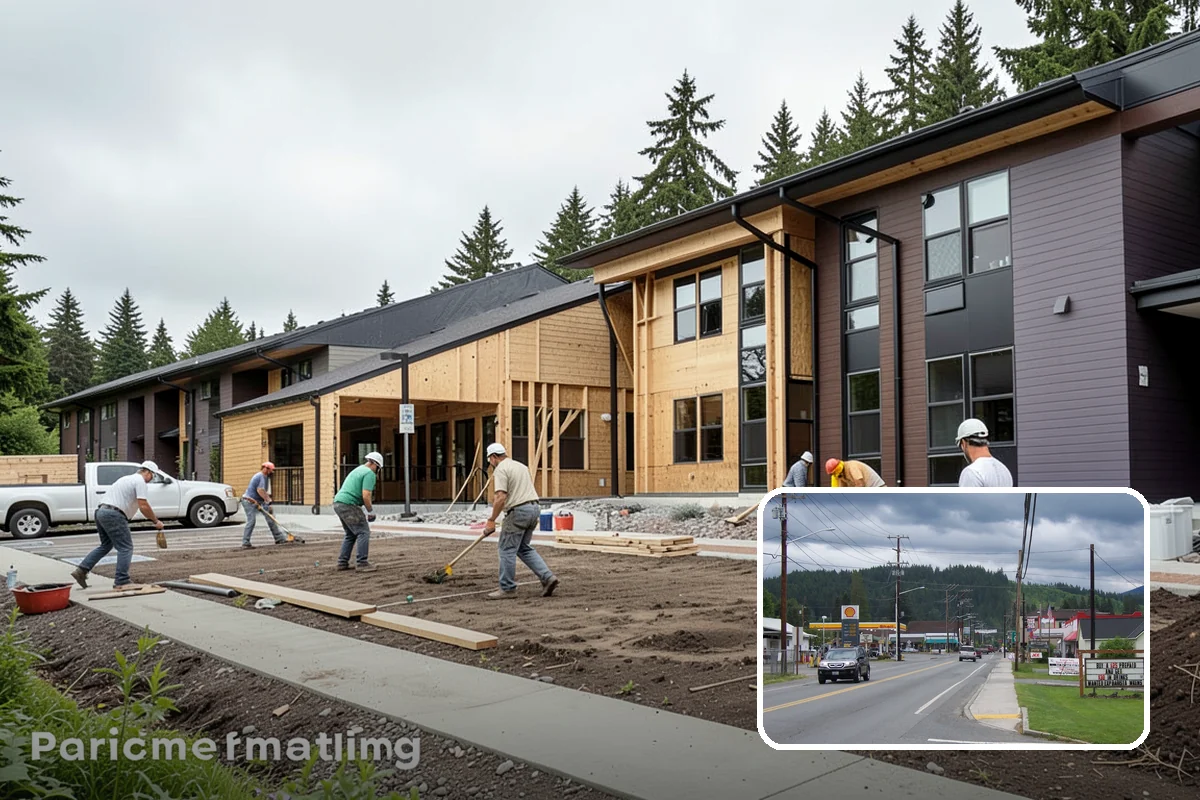 Heated Driveway Installation in Granite Falls, Snohomish County, WA - Automatically melts snow and ice with no shoveling