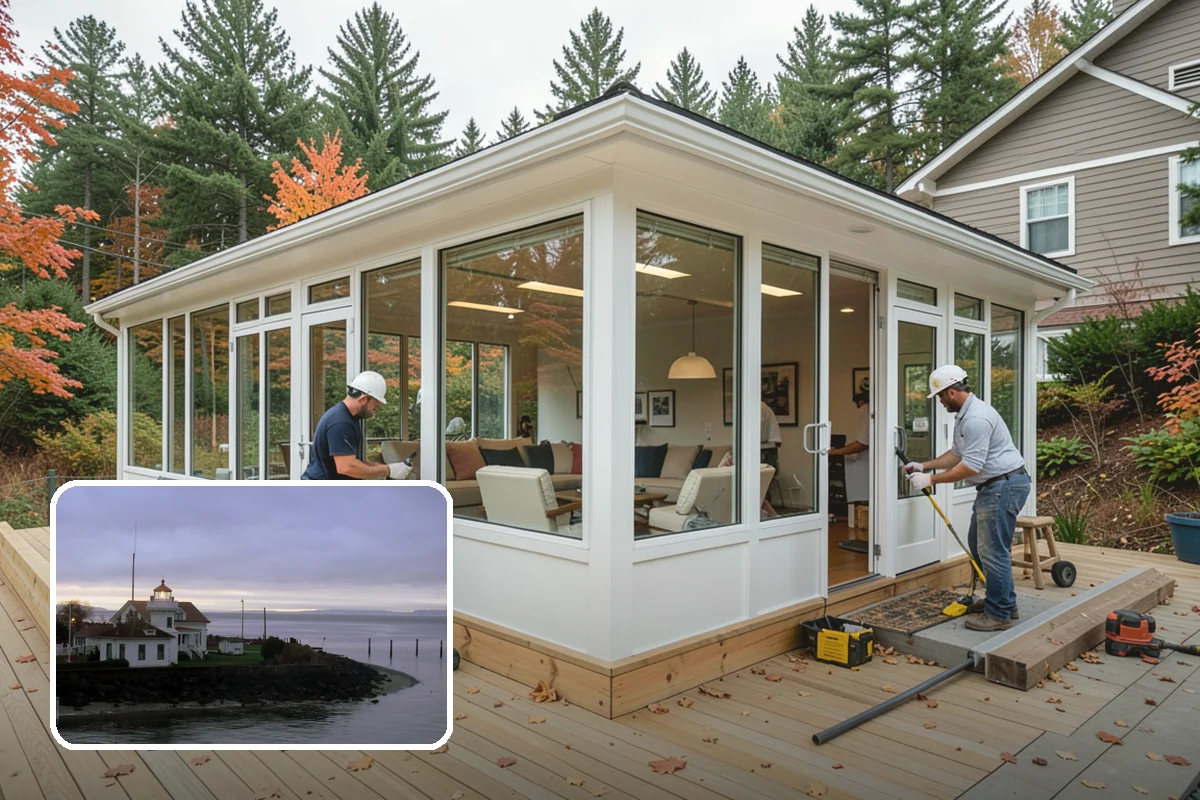 Heated Driveway Installation in Mukilteo, Snohomish County, WA - Automatically melts snow and ice with no shoveling