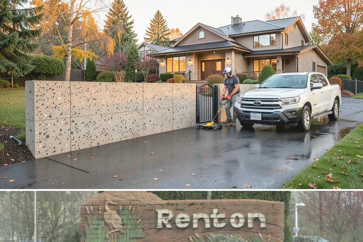 Heated Driveway Installation in Renton, King County, WA - Plan installation in the dry season so the driveway is poured and cured well before the first snow arrives.