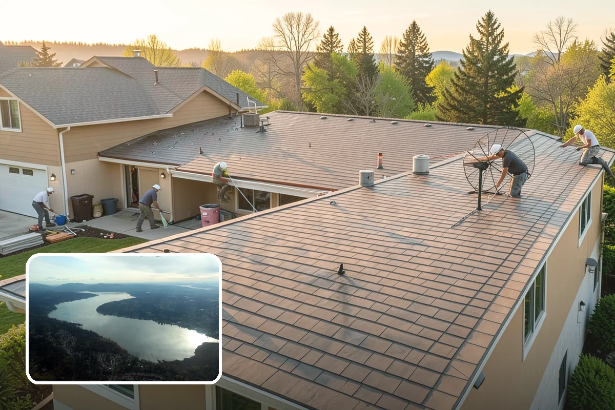 Heated Driveway Installation in Sammamish, King County, WA - Automatically melts snow and ice with no shoveling