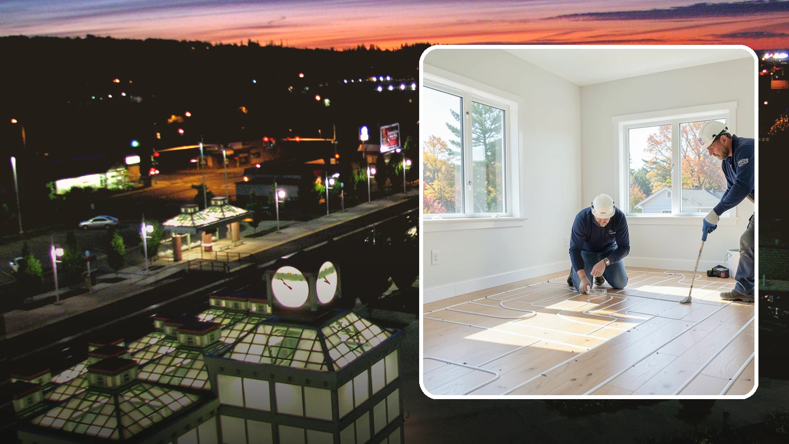 Heated Flooring Installation in Auburn, King County, WA - Radiant heated flooring installation that delivers cozy, even warmth underfoot through chilly Northwest seasons.