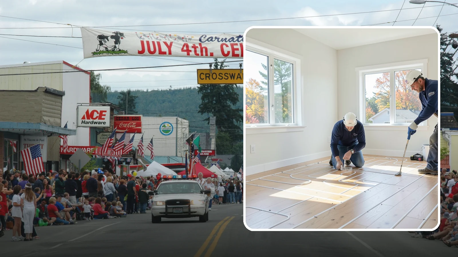 Heated Flooring Installation in Carnation, King County, WA - Radiant heated flooring installation that delivers cozy, even warmth underfoot through chilly Northwest seasons.
