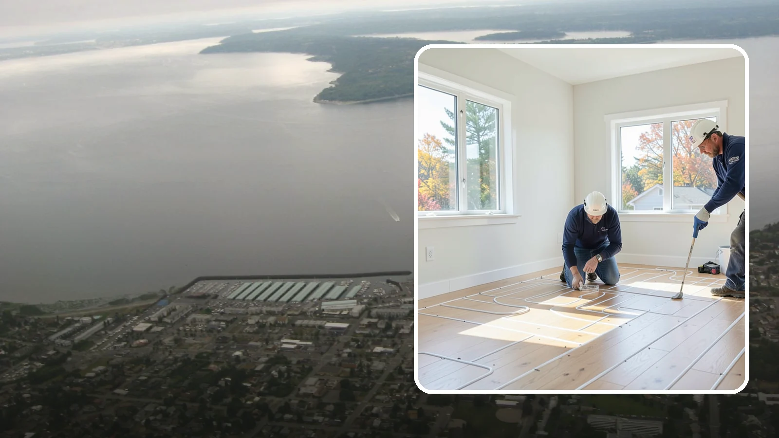 Heated Flooring Installation in Des Moines, King County, WA - Radiant heated flooring installation that delivers cozy, even warmth underfoot through chilly Northwest seasons.
