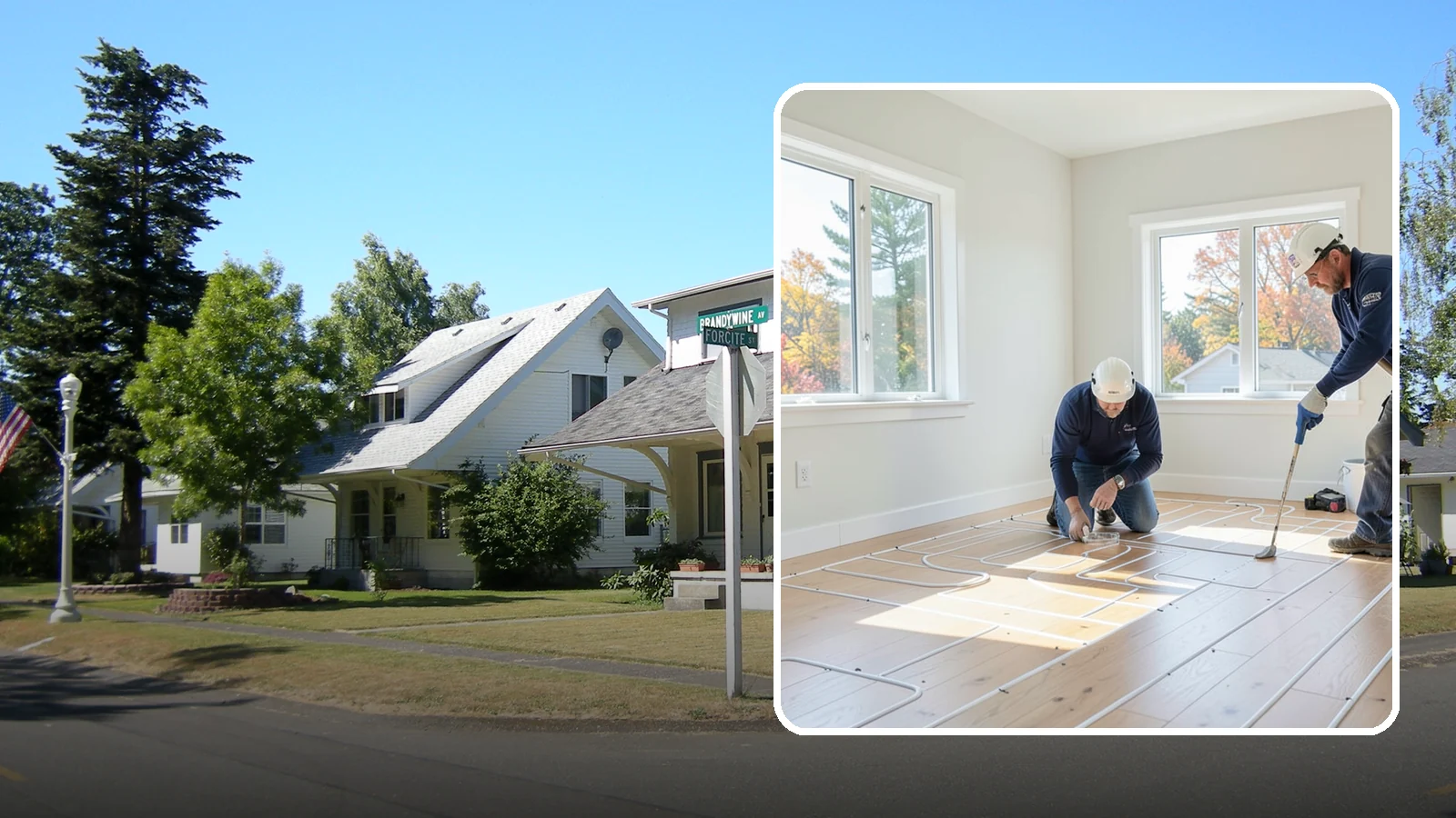 Heated Flooring Installation in DuPont, Pierce County, WA - Radiant heated flooring installation that delivers cozy, even warmth underfoot through chilly Northwest seasons.