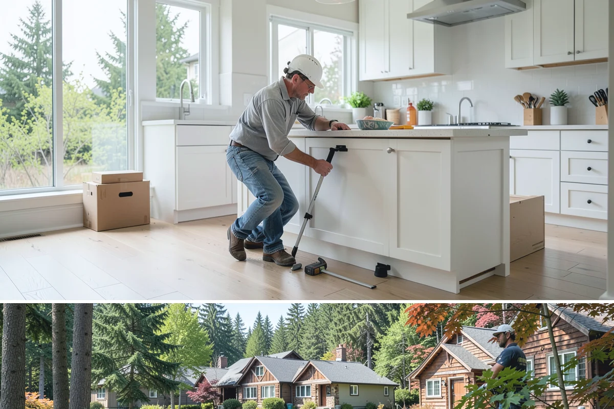 Heated Flooring Installation in Edgewood, Pierce County, WA - Fall is a popular time to add heated floors so the system is ready before the coldest, wettest months arrive.