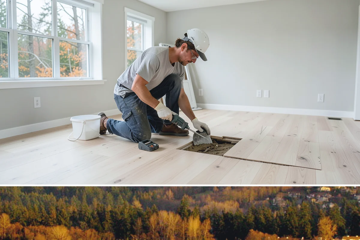 Heated Flooring Installation in Kenmore, King County, WA - Fall is a popular time to add heated floors so the system is ready before the coldest, wettest months arrive.