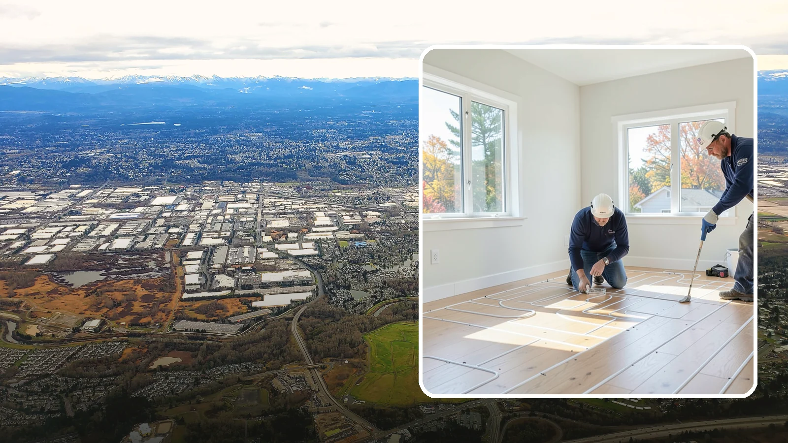 Heated Flooring Installation in Kent, King County, WA - Radiant heated flooring installation that delivers cozy, even warmth underfoot through chilly Northwest seasons.
