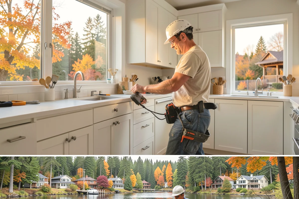 Heated Flooring Installation in La Conner, Skagit County, WA - Fall is a popular time to add heated floors so the system is ready before the coldest, wettest months arrive.
