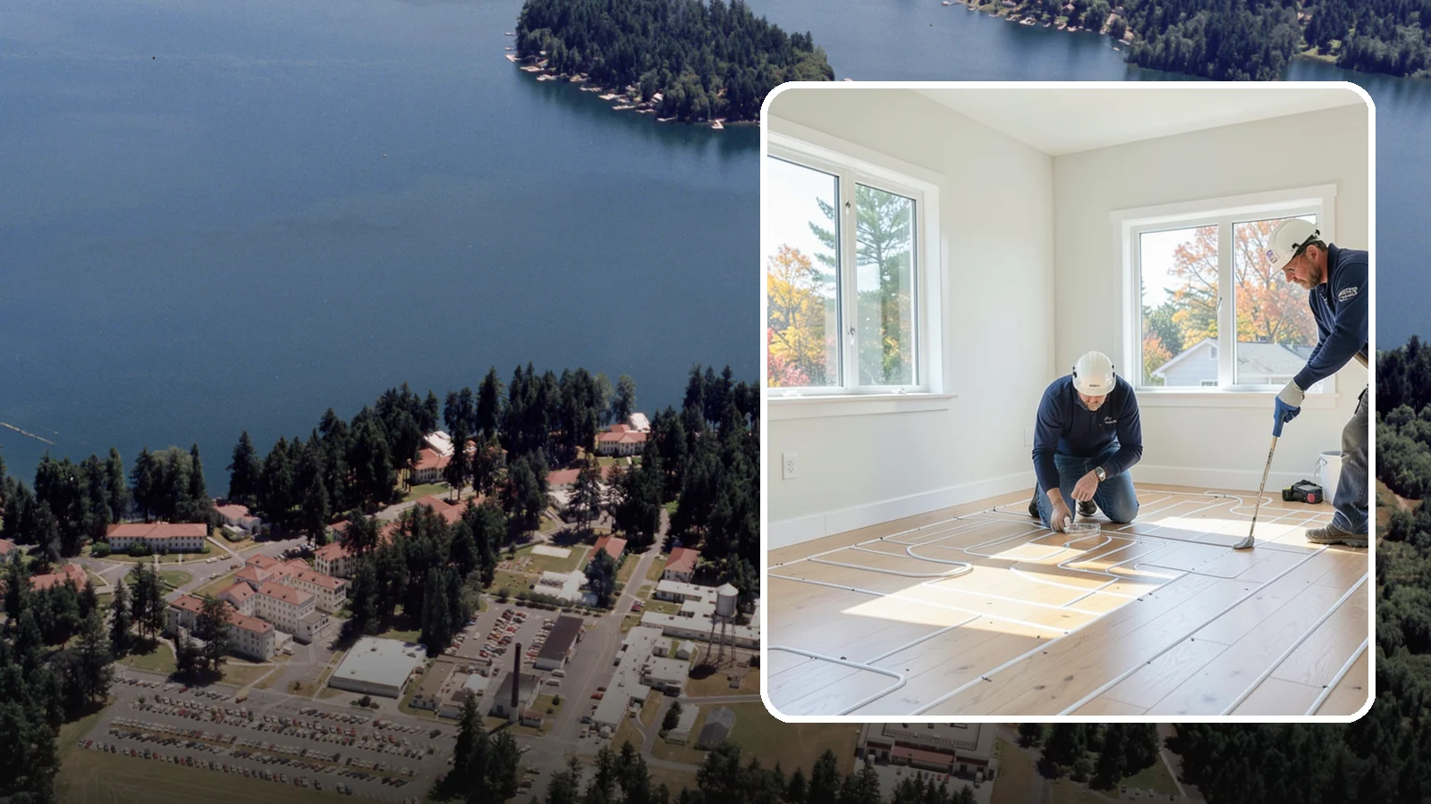 Heated Flooring Installation in Lakewood, Pierce County, WA - Radiant heated flooring installation that delivers cozy, even warmth underfoot through chilly Northwest seasons.