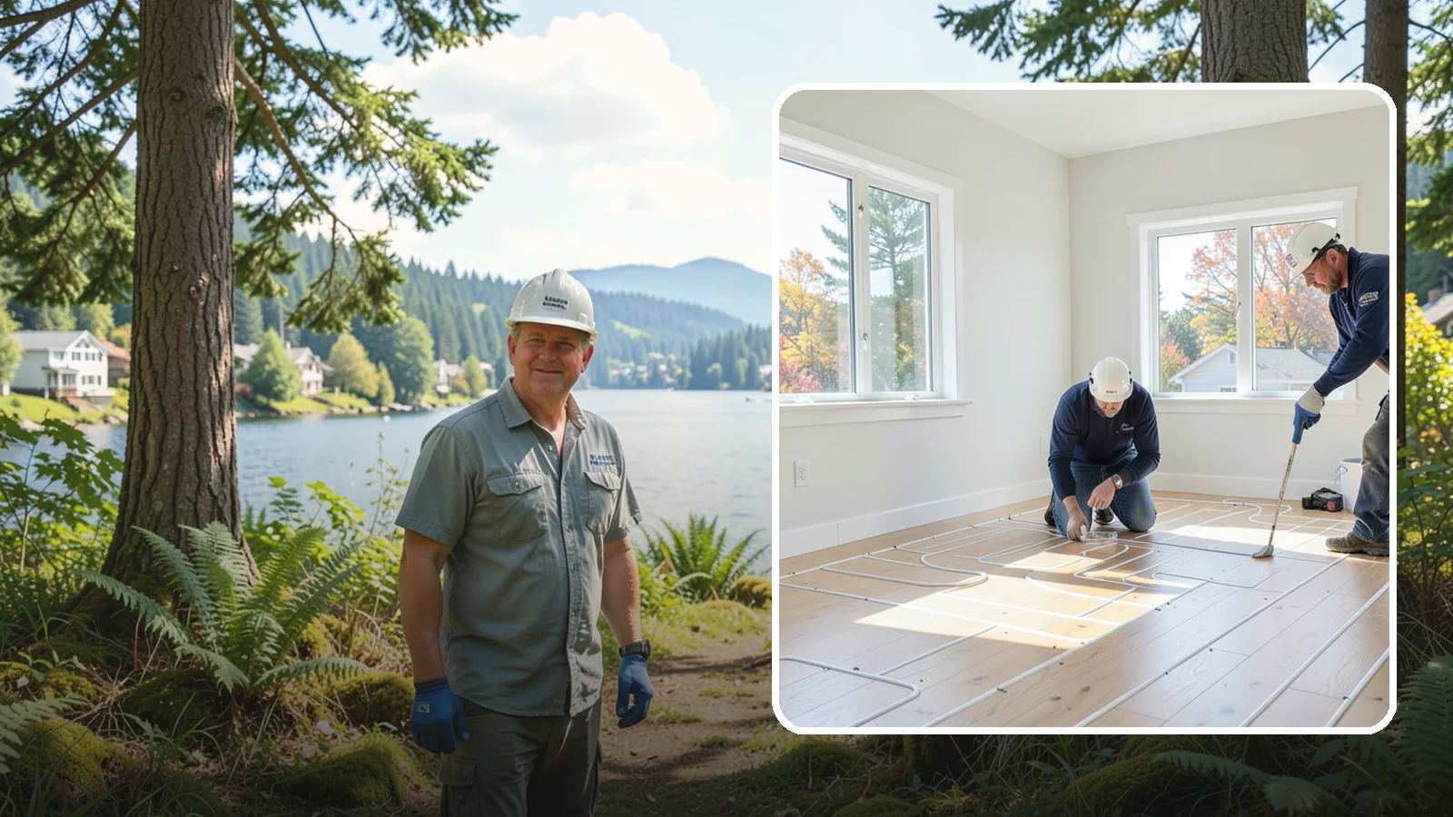 Heated Flooring Installation in Milton, King County, WA - Radiant heated flooring installation that delivers cozy, even warmth underfoot through chilly Northwest seasons.