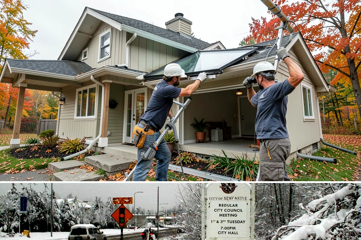 Heated Flooring Installation in Newcastle, King County, WA - Fall is a popular time to add heated floors so the system is ready before the coldest, wettest months arrive.
