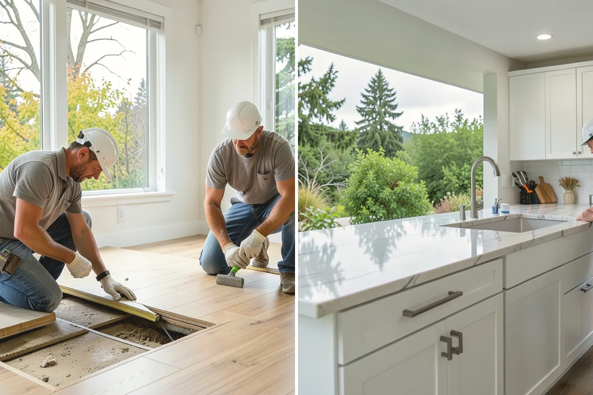 Heated Flooring Installation in North Bend, King County, WA - Design heating zones and confirm layout
