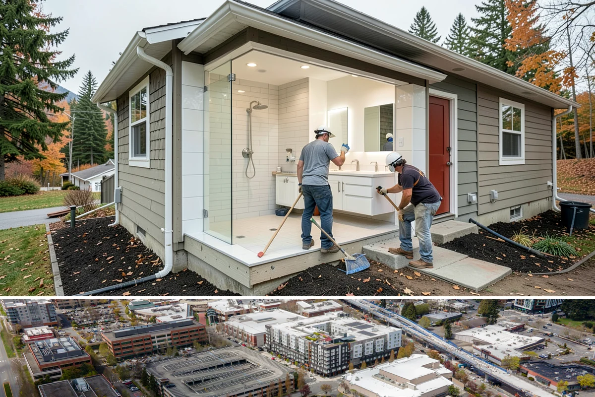Heated Flooring Installation in Redmond, King County, WA - Fall is a popular time to add heated floors so the system is ready before the coldest, wettest months arrive.