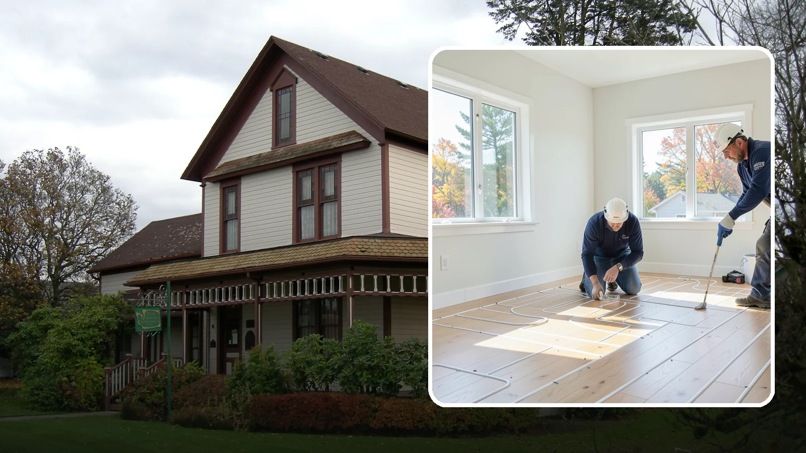 Heated Flooring Installation in Sumner, Pierce County, WA - Radiant heated flooring installation that delivers cozy, even warmth underfoot through chilly Northwest seasons.
