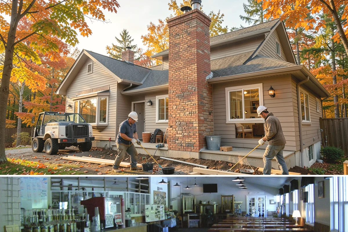 Heated Tile Floor Installation in Black Diamond, King County, WA - Homeowners most often add heated floors in late summer and fall so the system is ready before the first cold snap.