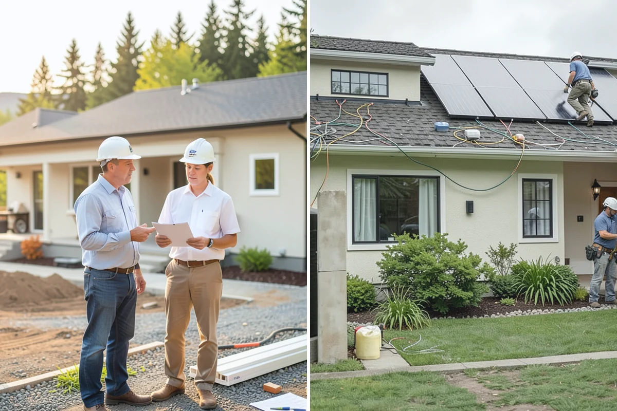 Heated Tile Floor Installation in Darrington, Snohomish County, WA - Plan mat coverage and thermostat placement