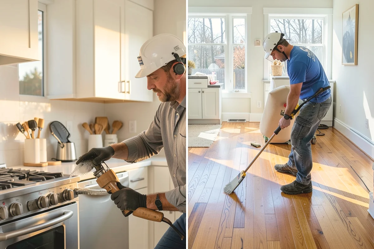 Heated Tile Floor Installation in Edgewood, Pierce County, WA - Plan mat coverage and thermostat placement