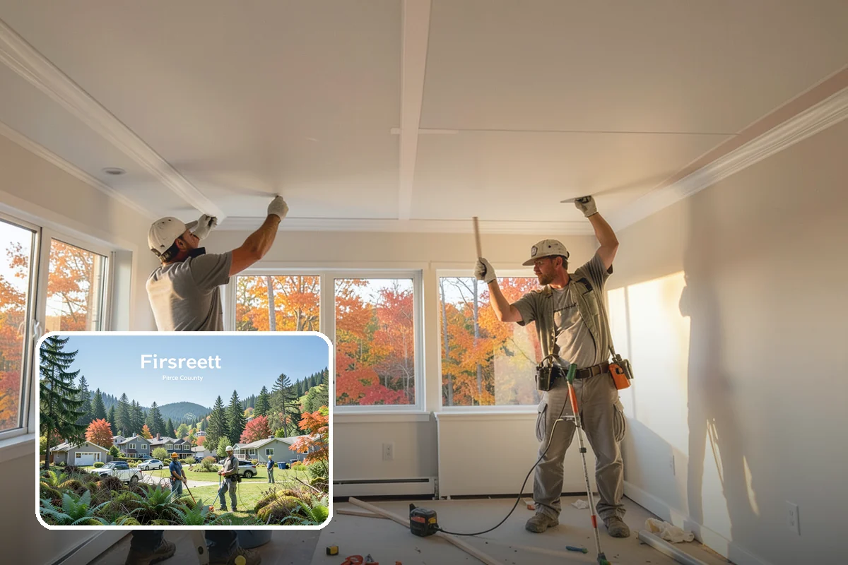 Heated Tile Floor Installation in Fircrest, Pierce County, WA - Comfortable warmth underfoot during wet, chilly months