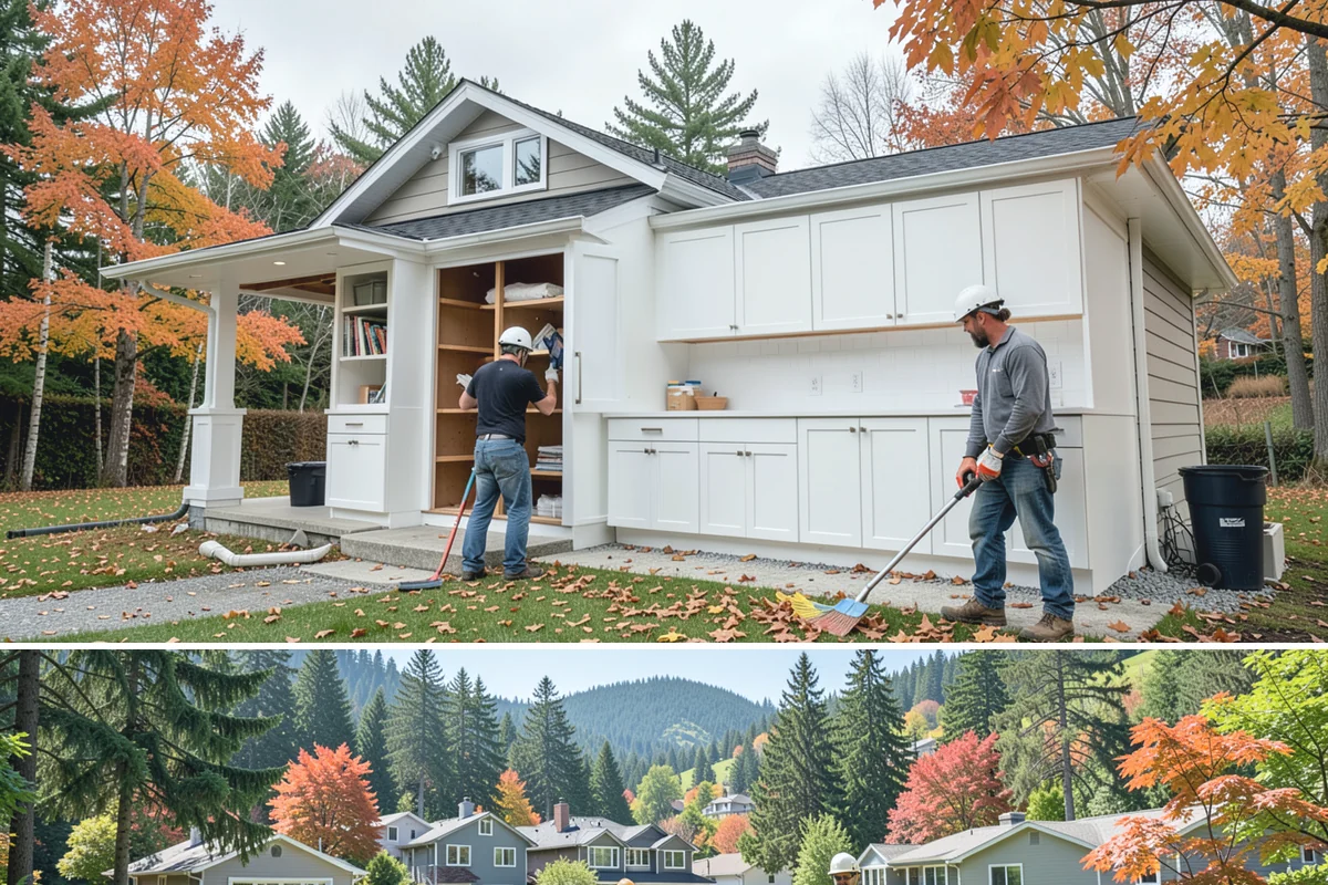 Heated Tile Floor Installation in Fircrest, Pierce County, WA - Homeowners most often add heated floors in late summer and fall so the system is ready before the first cold snap.