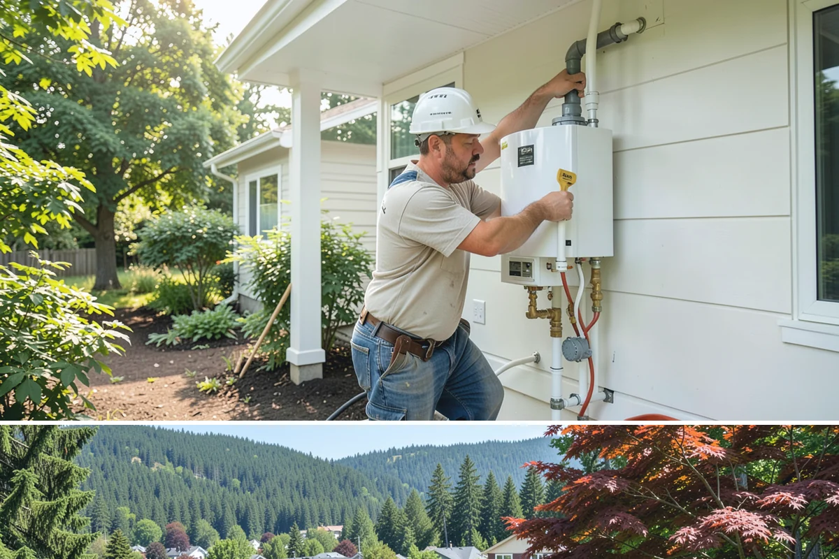 Heated Tile Floor Installation in Index, Snohomish County, WA - Homeowners most often add heated floors in late summer and fall so the system is ready before the first cold snap.